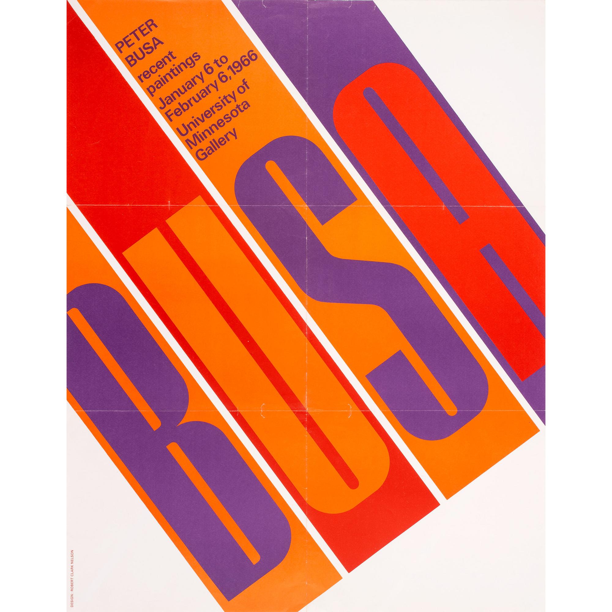 Six Modern and Contemporary Art Exhibition Posters