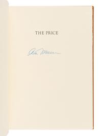 [ARION PRESS]. MILLER, Arthur (1915-2005). The Price. San Francisco: The Arion Press, 1999.