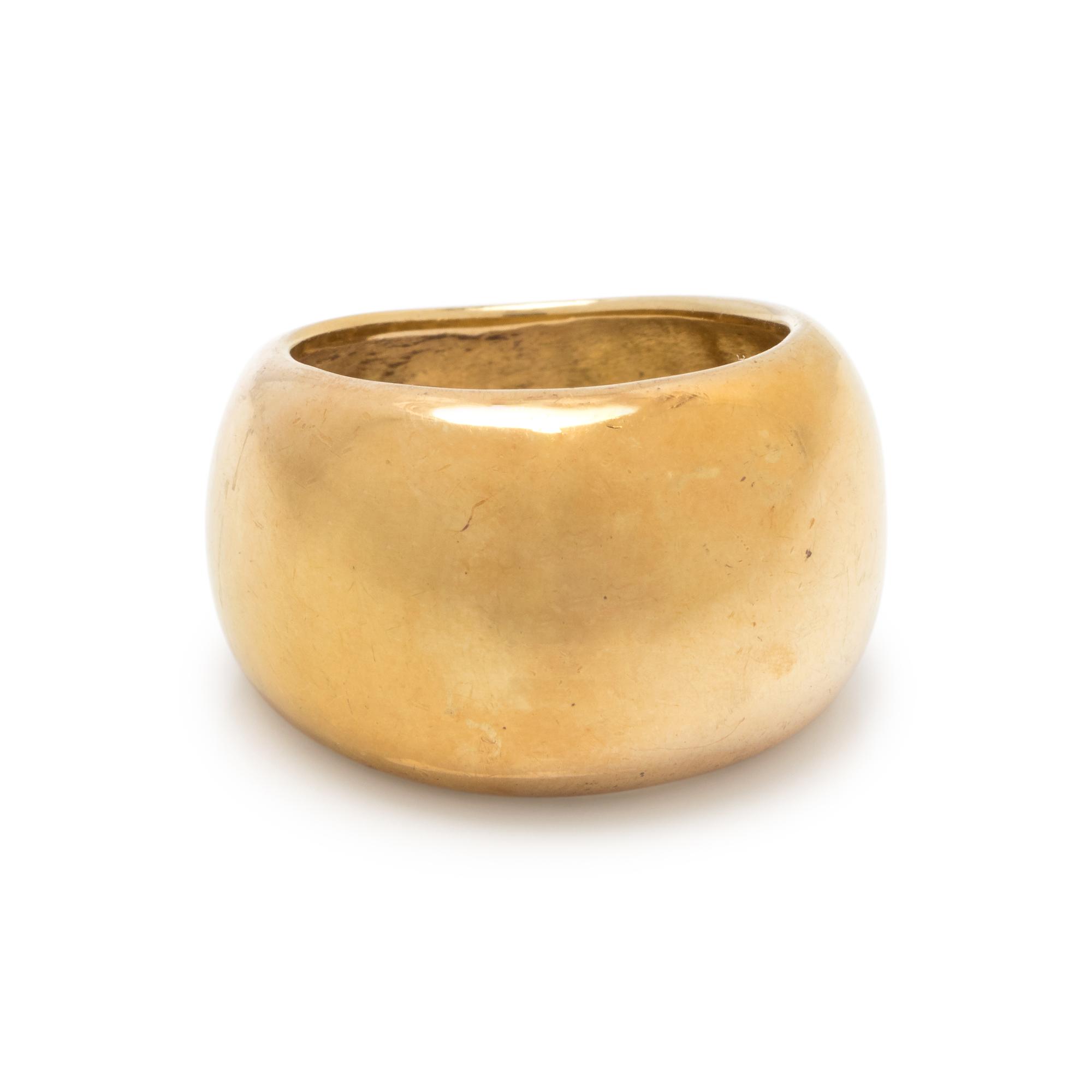 YELLOW GOLD RING