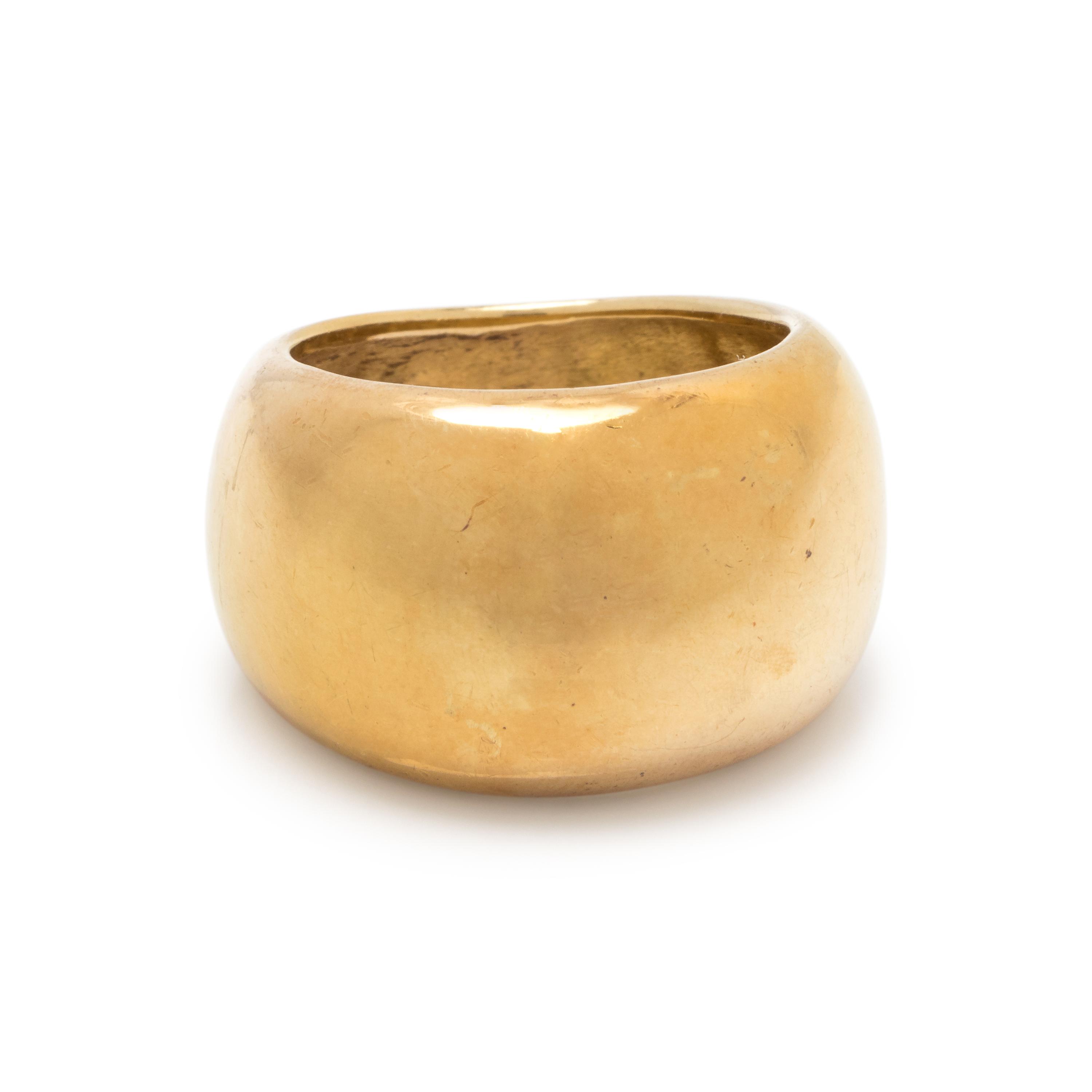 YELLOW GOLD RING