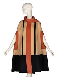 Tsumori Chisato Pieced Wool Cape