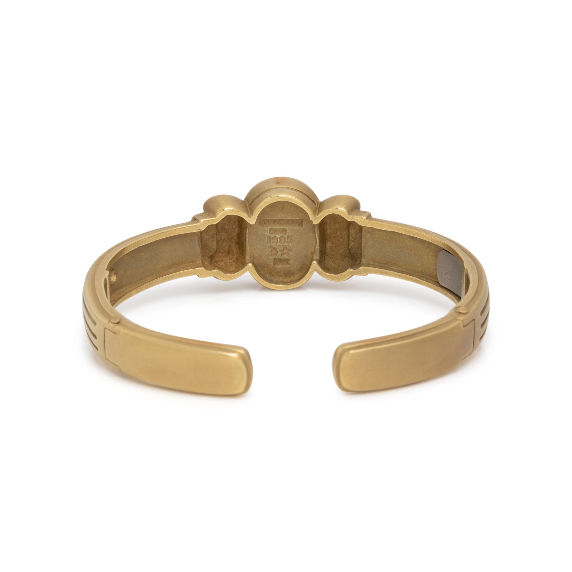 KIESELSTEIN-CORD, YELLOW GOLD AND CARNELIAN INTAGLIO BRACELET