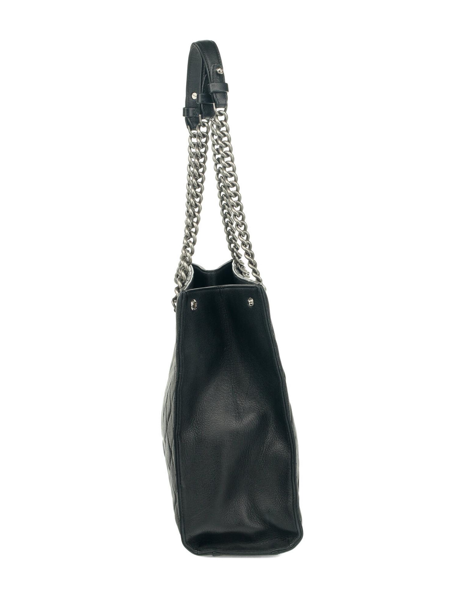 CHANEL, QUILTED LEATHER BOY SHOPPER TOTE