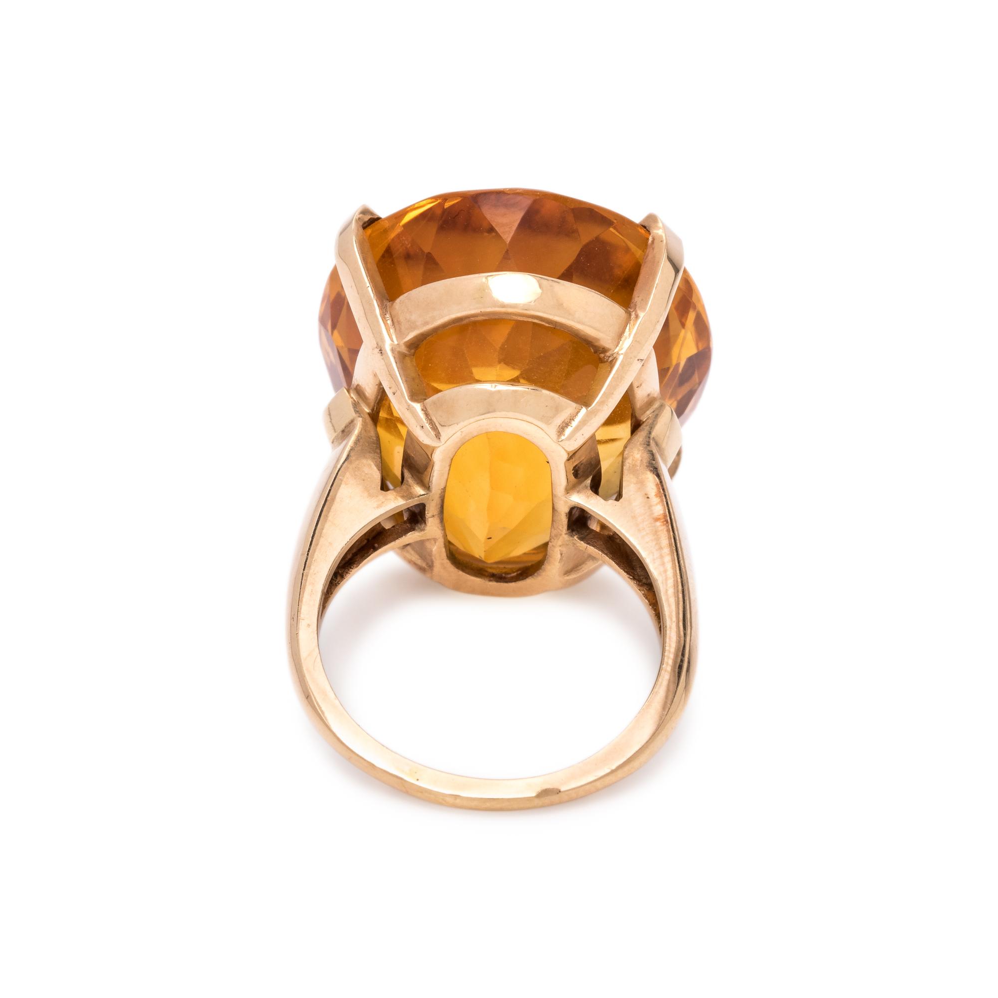 CITRINE RING