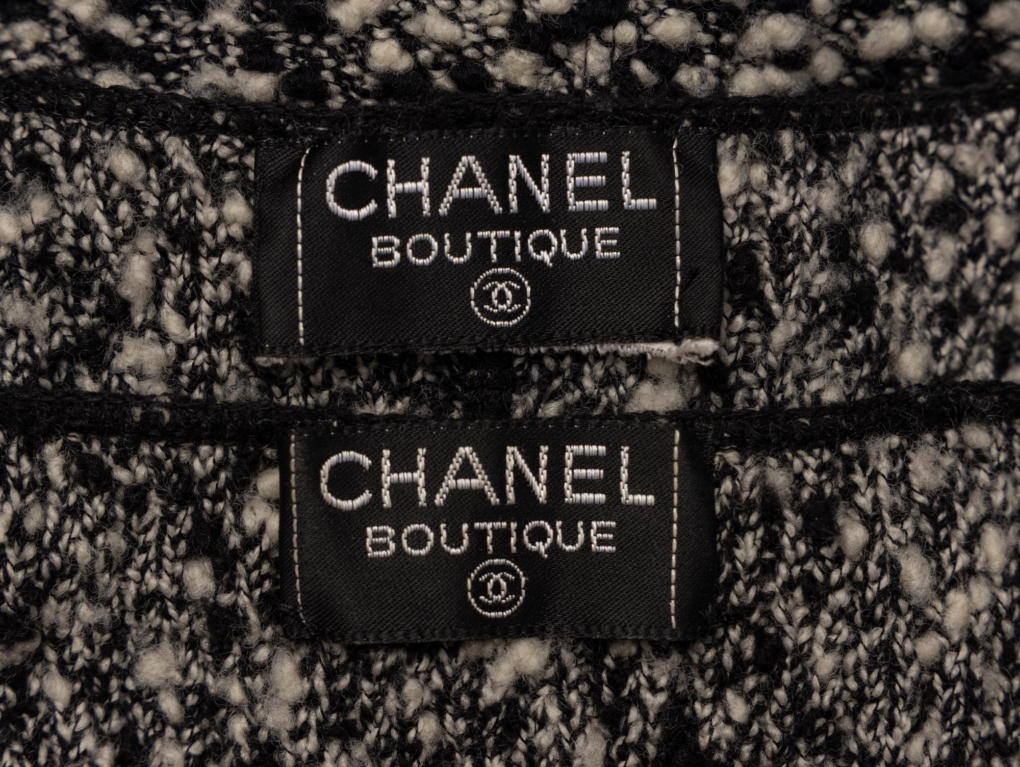 Chanel, Bouclé Knit Dress & Cardigan Ensemble, F/W 1994