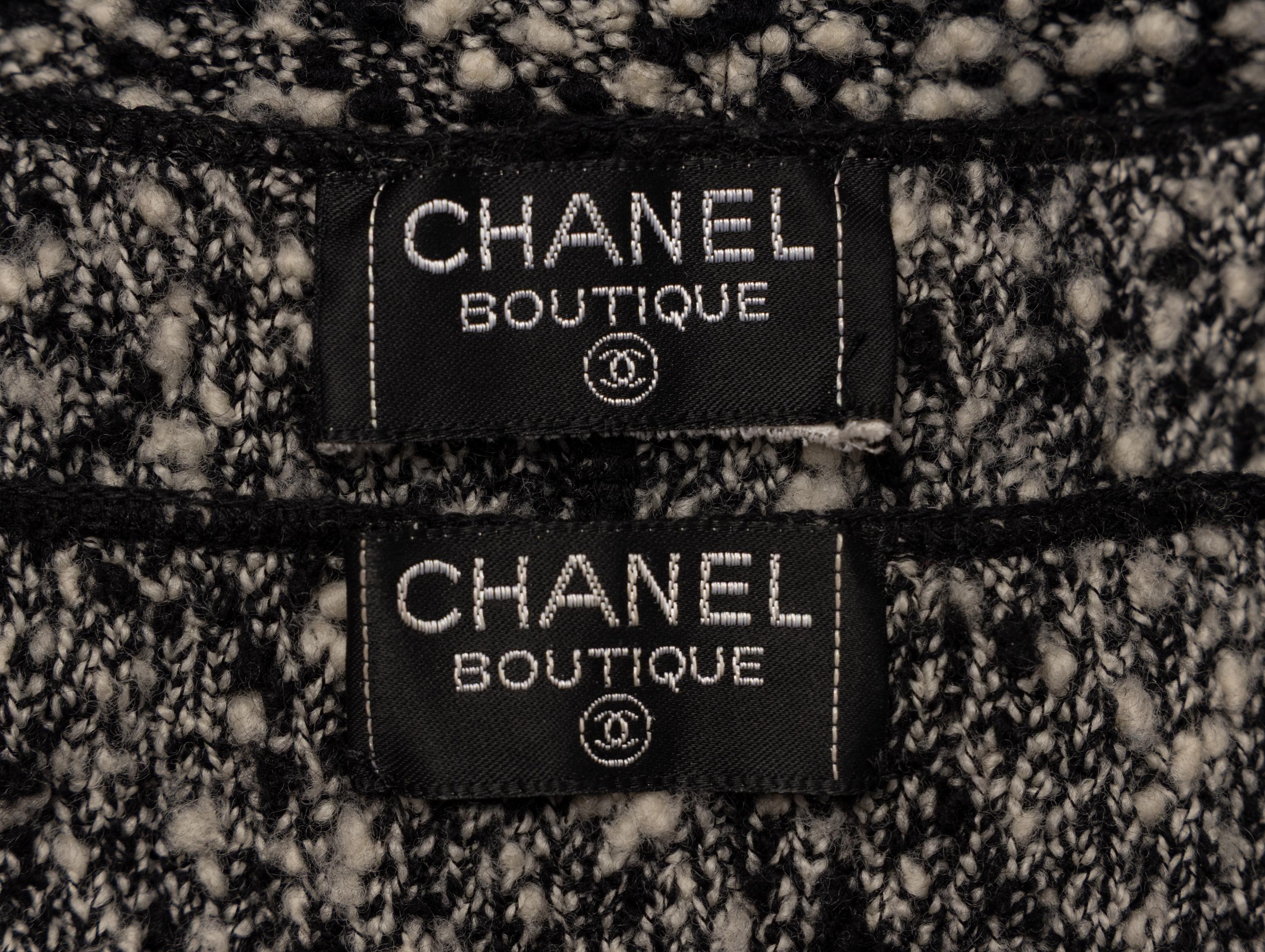 Chanel, Bouclé Knit Dress & Cardigan Ensemble, F/W 1994