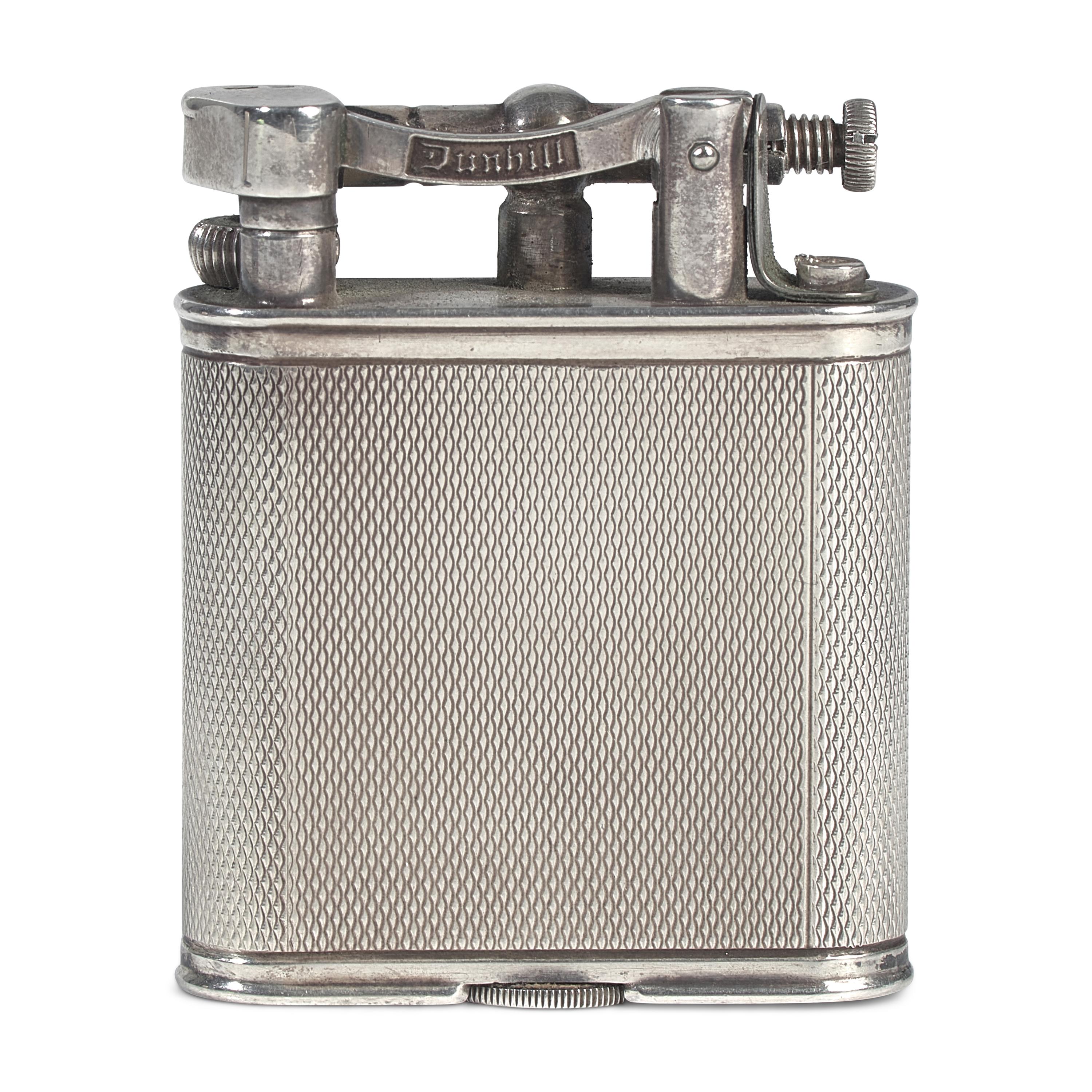 A Dunhill Silver Lighter
