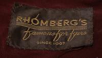 A Brown Mink Cape,