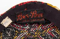 Three Bes-Ben Hats; One with Cork, One Peking Glass, One with Mirrors