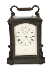 James McCabe, Royal Exchange London, Bronze Carriage Clock — 19th Century