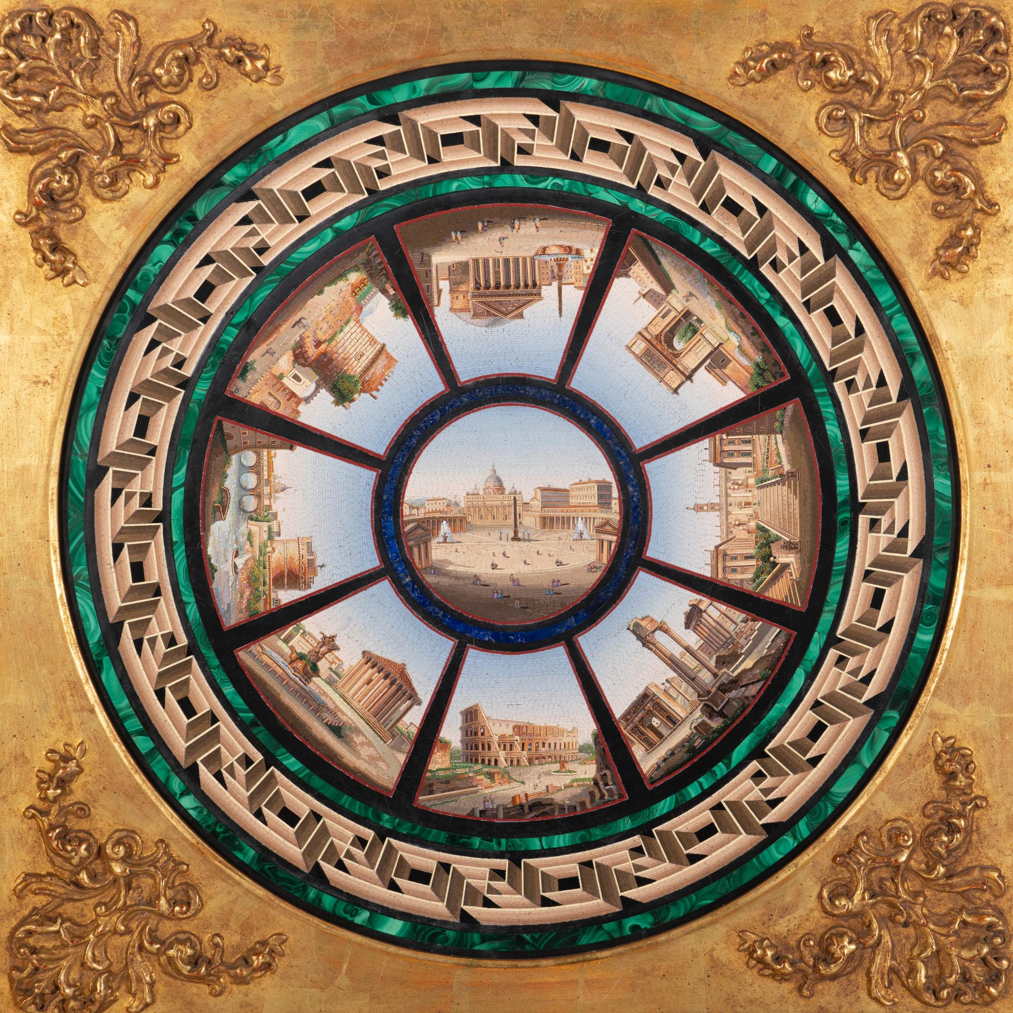 An Italian Micromosaic Table Top