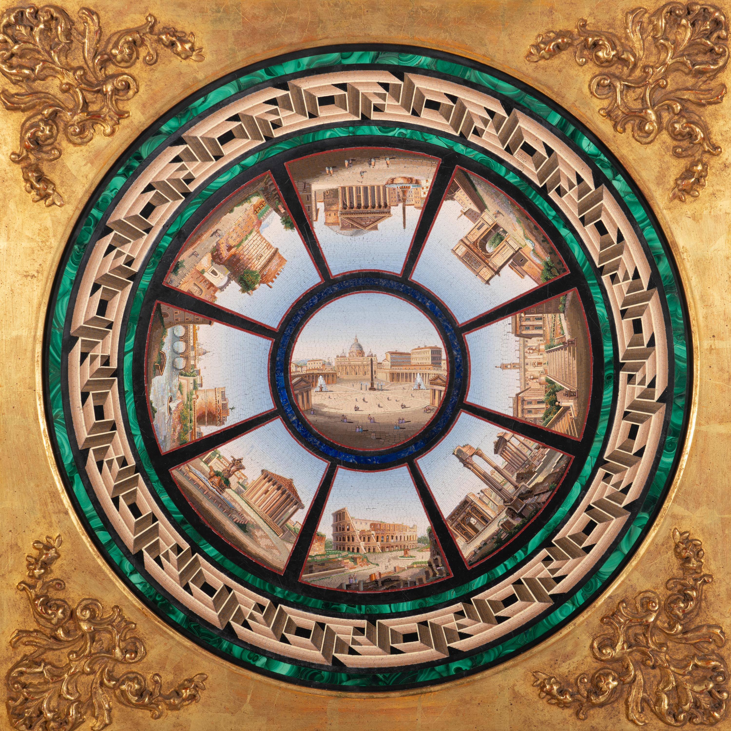 An Italian Micromosaic Table Top