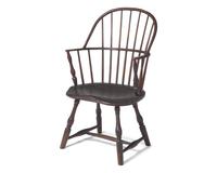 A Painted Sack-back Windsor Armchair