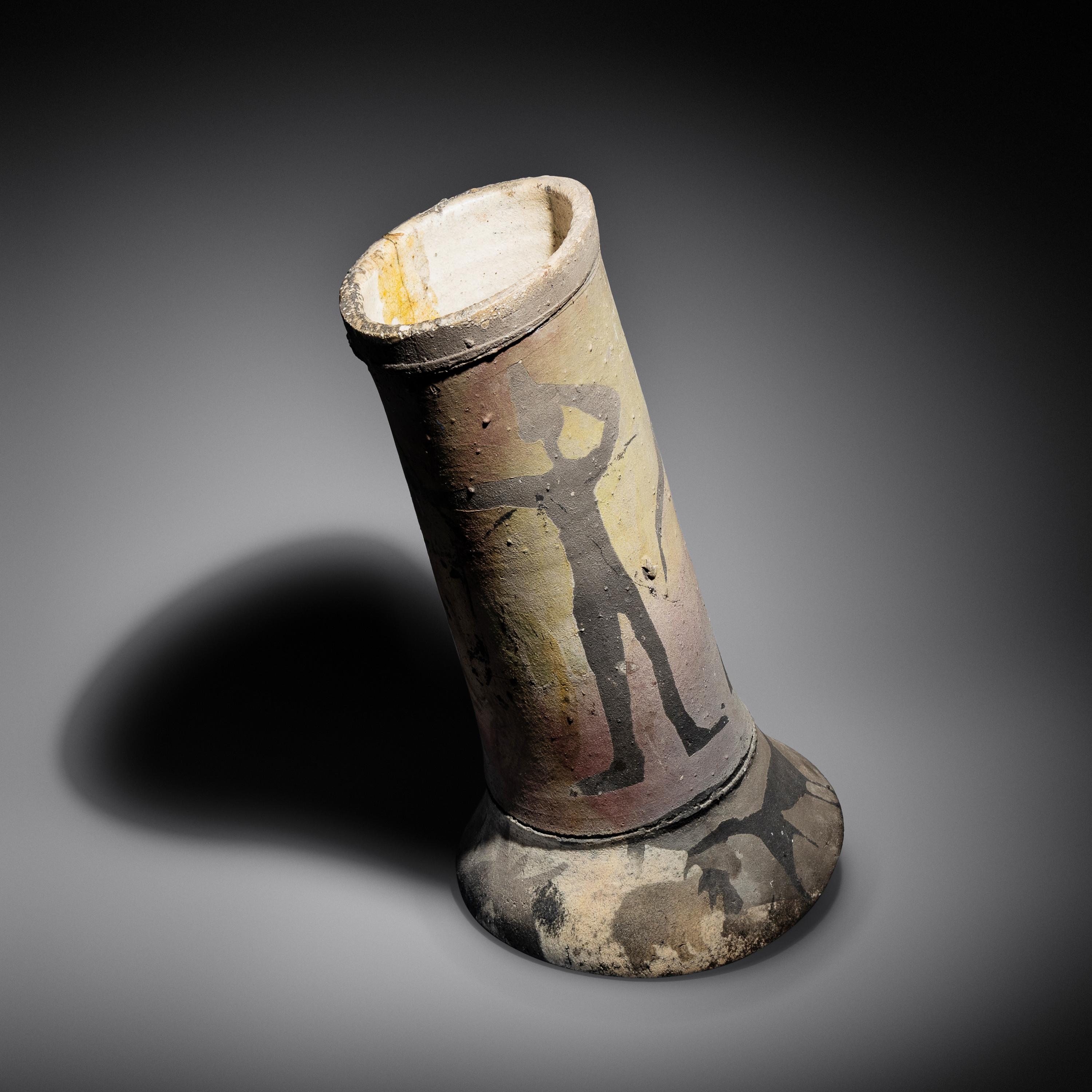 Figural vase