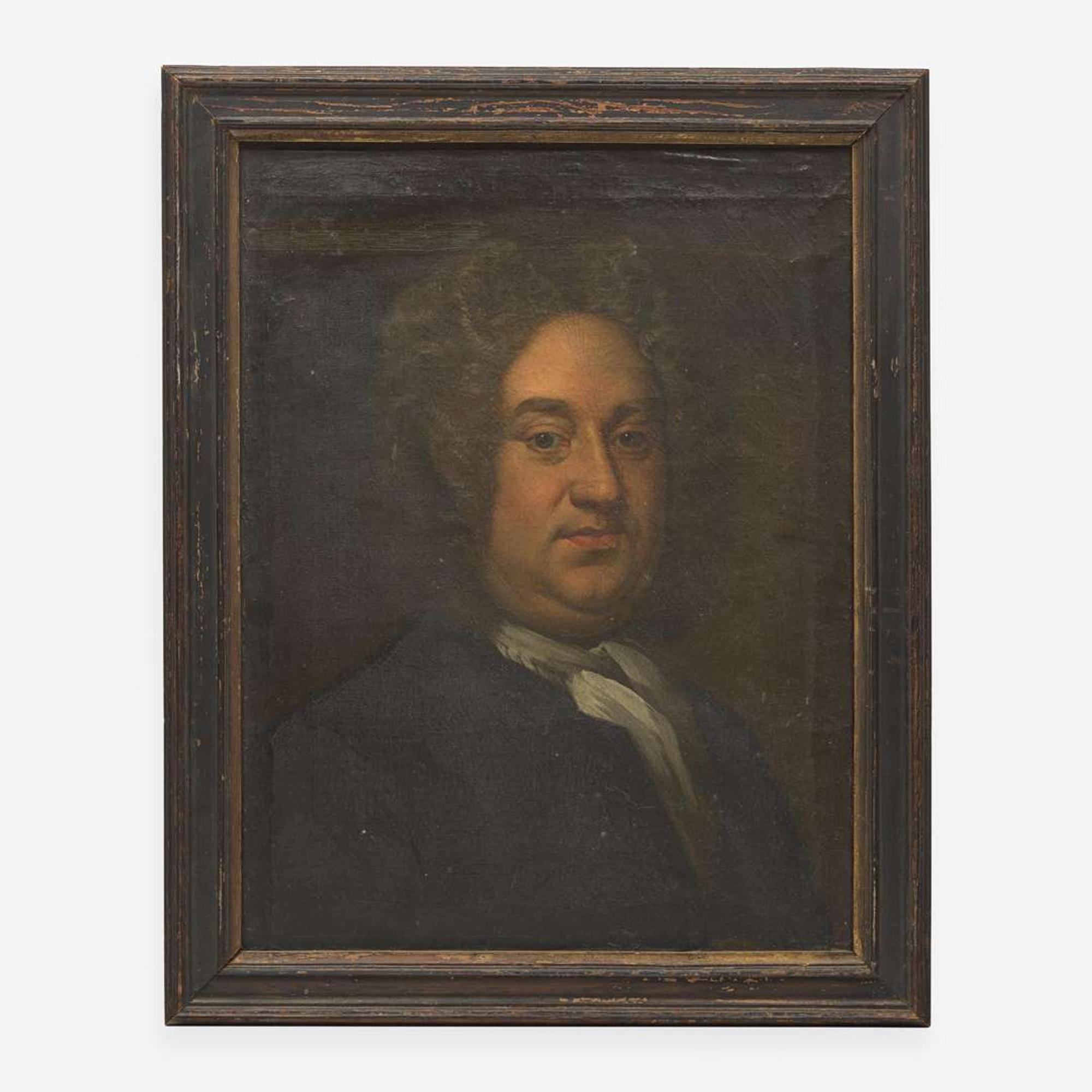 Attributed to John Wollaston (English, 1710-1775) Portrait of William Penn (1644-1718)