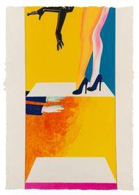 Allen Jones, (British, b. 1937), Magician Suite, 1976 (portfolio of 6 Works)