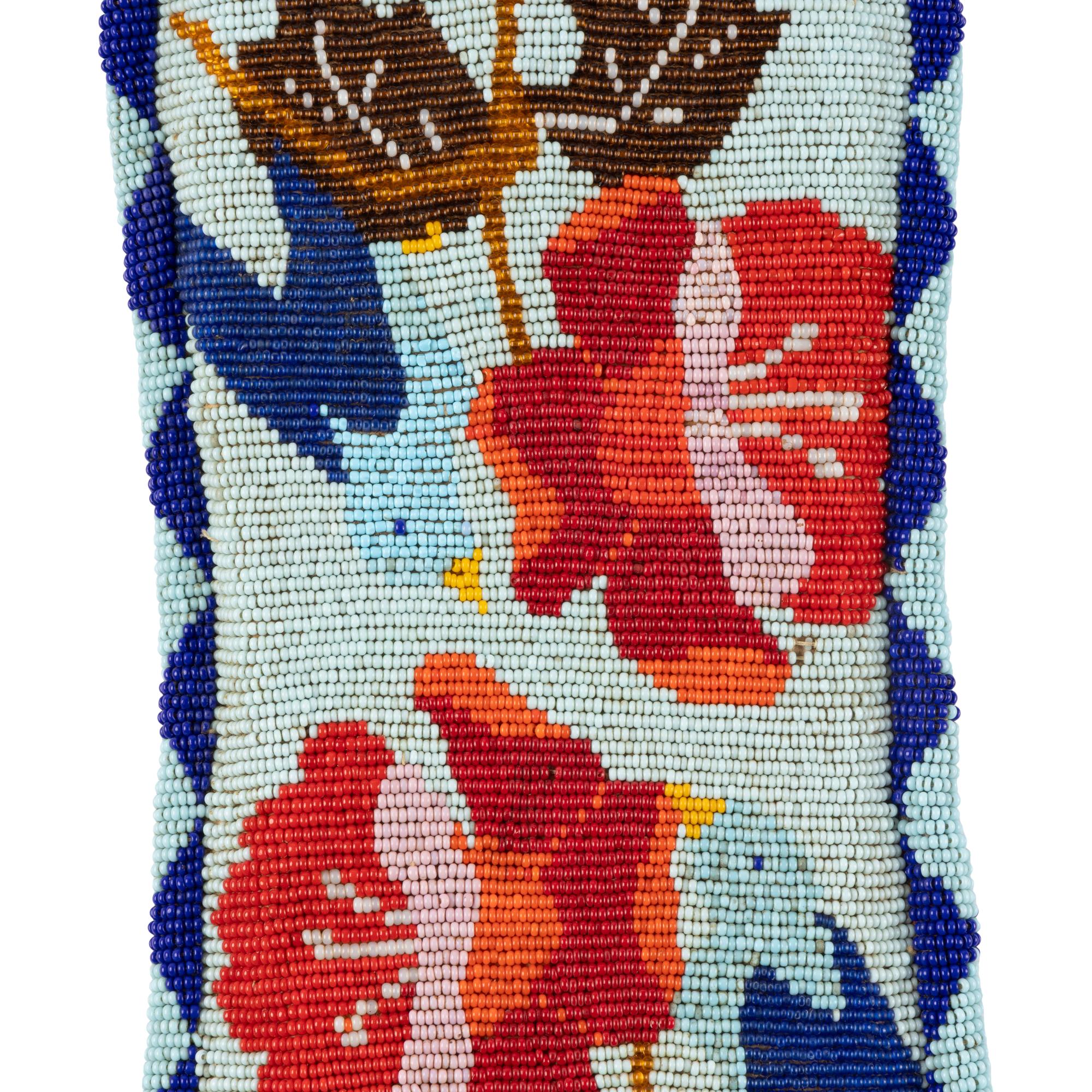 Plateau Beaded Gauntlets, Mirror Bag, and Flat Bag