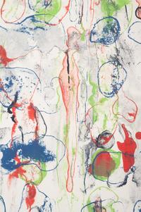 A Group of Four Abstract Works on Paper by 20th Century American Artists