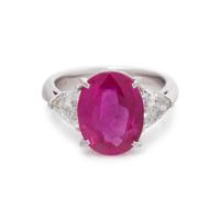 RUBY AND DIAMOND RING