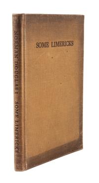DOUGLAS, NORMAN. Some Limericks: Collected for the use of Students. 1928.