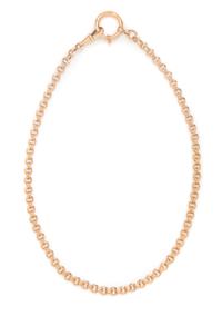 A 14 Karat Rose Gold Watch Fob Chain, 14.70 dwts