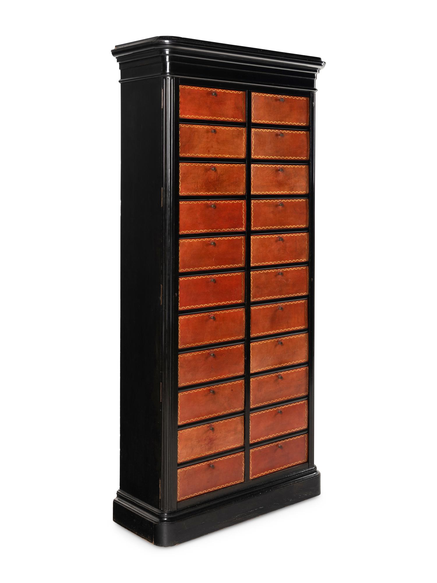 A French Twenty-Two Drawer Collector's Chest