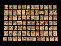 A Partial Set of 1934-36 National Chicle Diamond Stars Baseball Cards (83/108) Including Variations