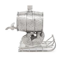 A Silver-Plate Beverage Dispernser
