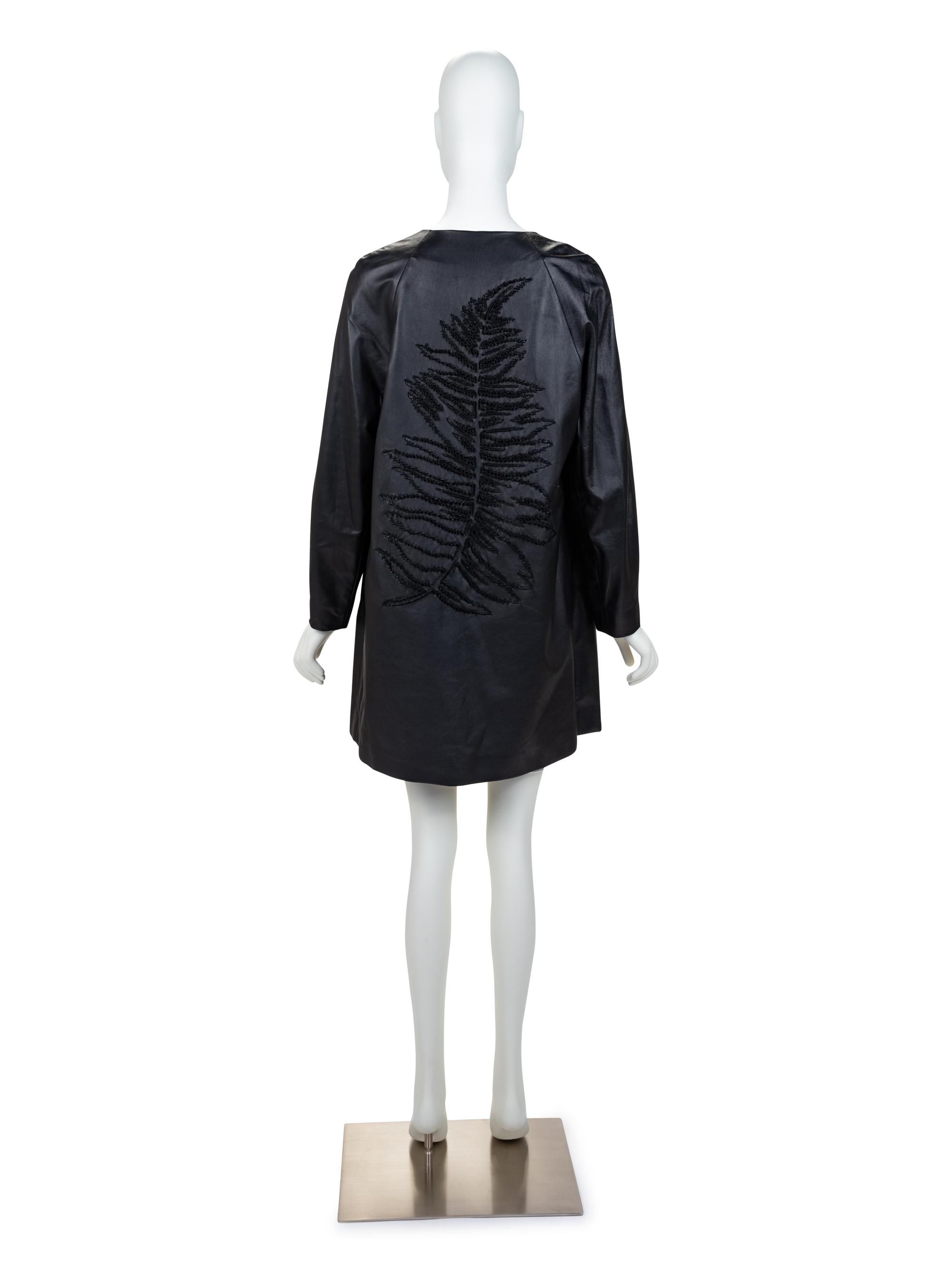 Vionnet Leather Coat
