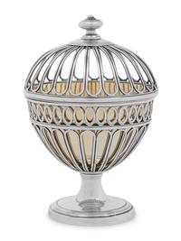 A George III Silver Potpourri Bowl