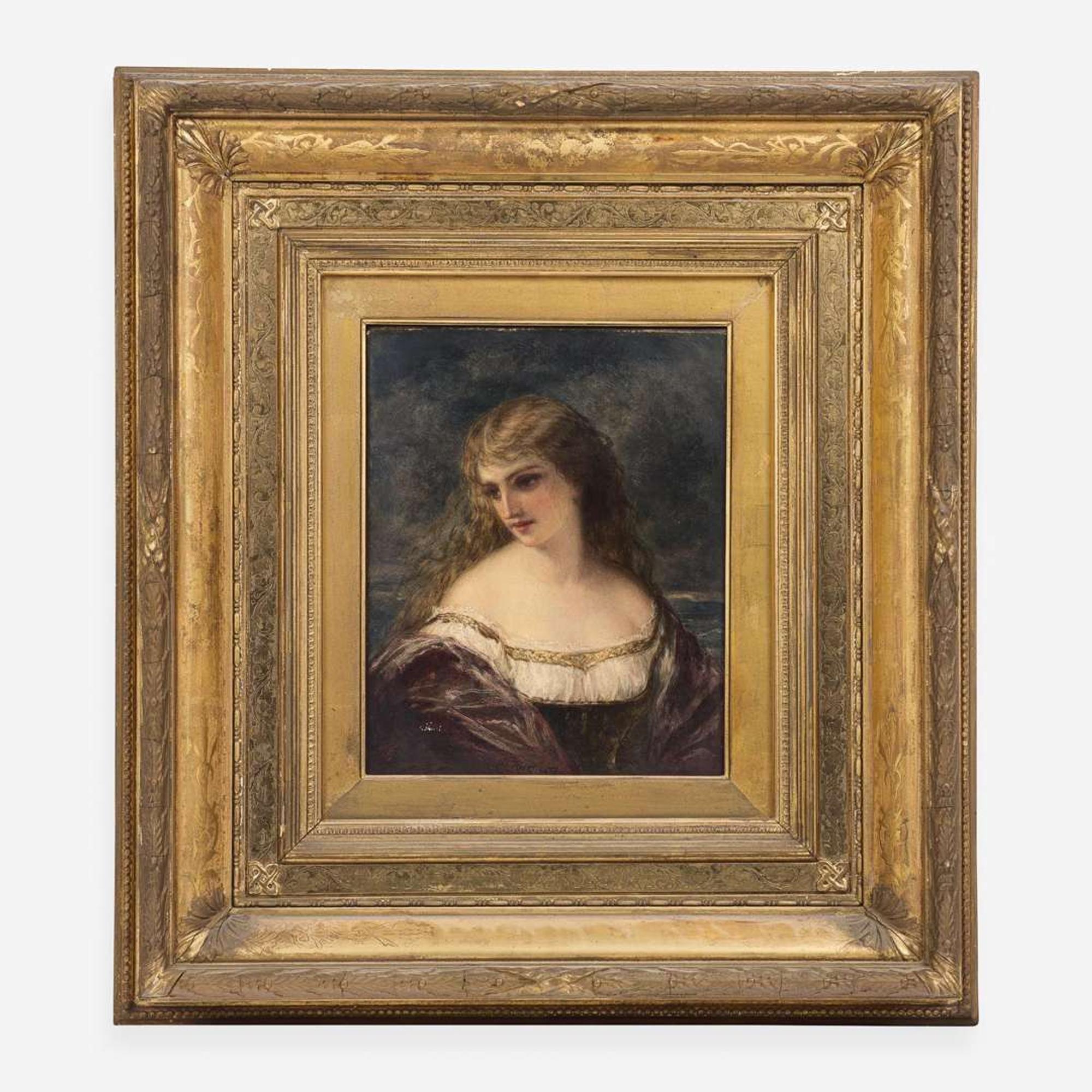 Daniel Huntington (American, 1816–1906) Portrait of a Woman