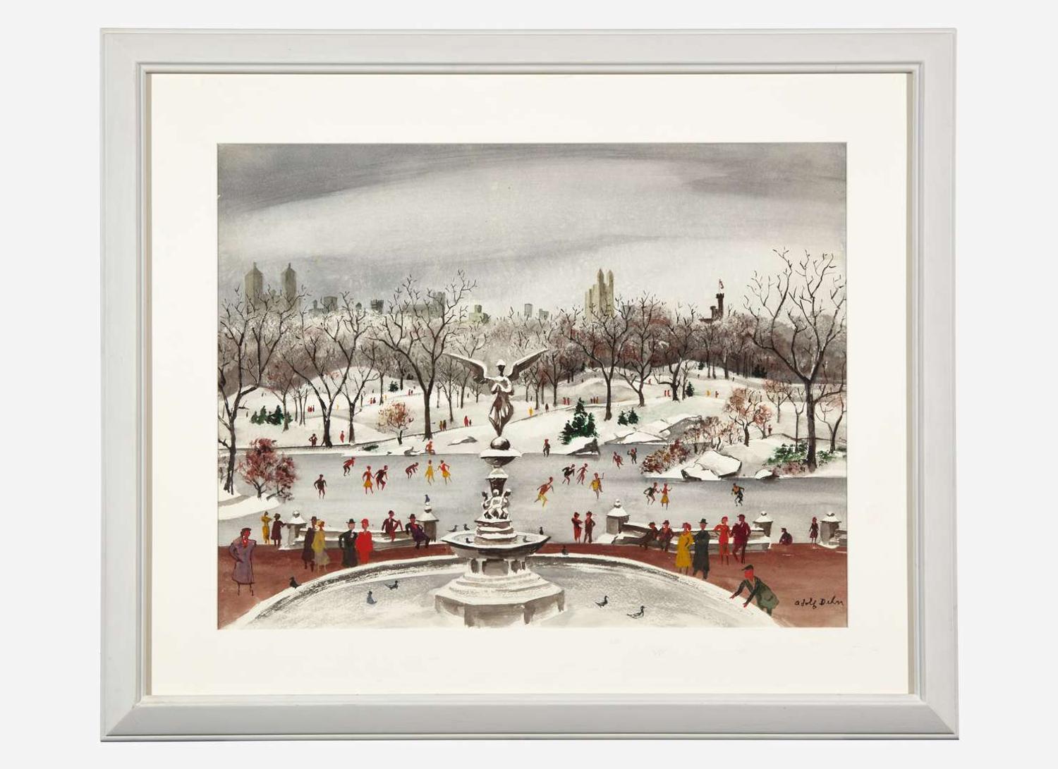 Adolf Arthur Dehn (American, 1895–1968) - Central Park Angel