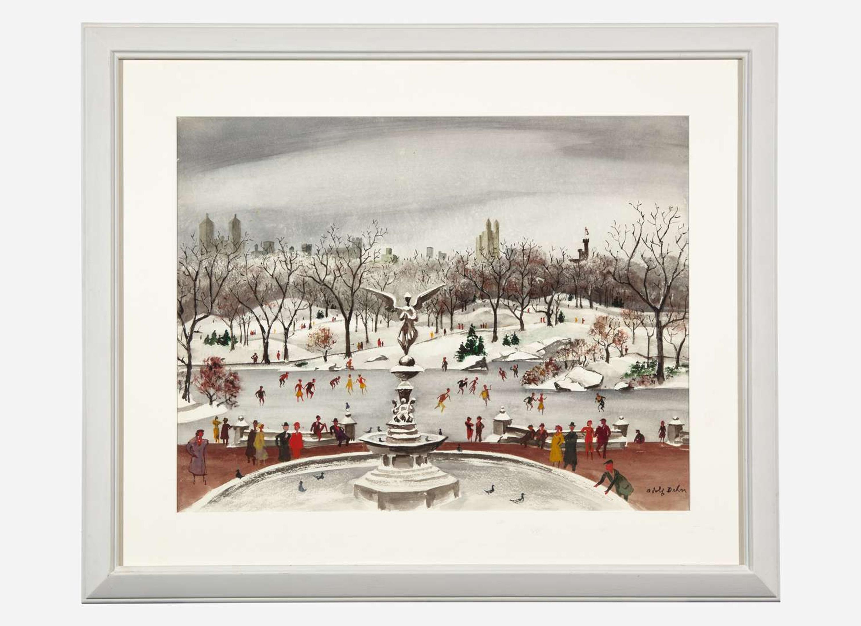 Adolf Arthur Dehn (American, 1895–1968) - Central Park Angel