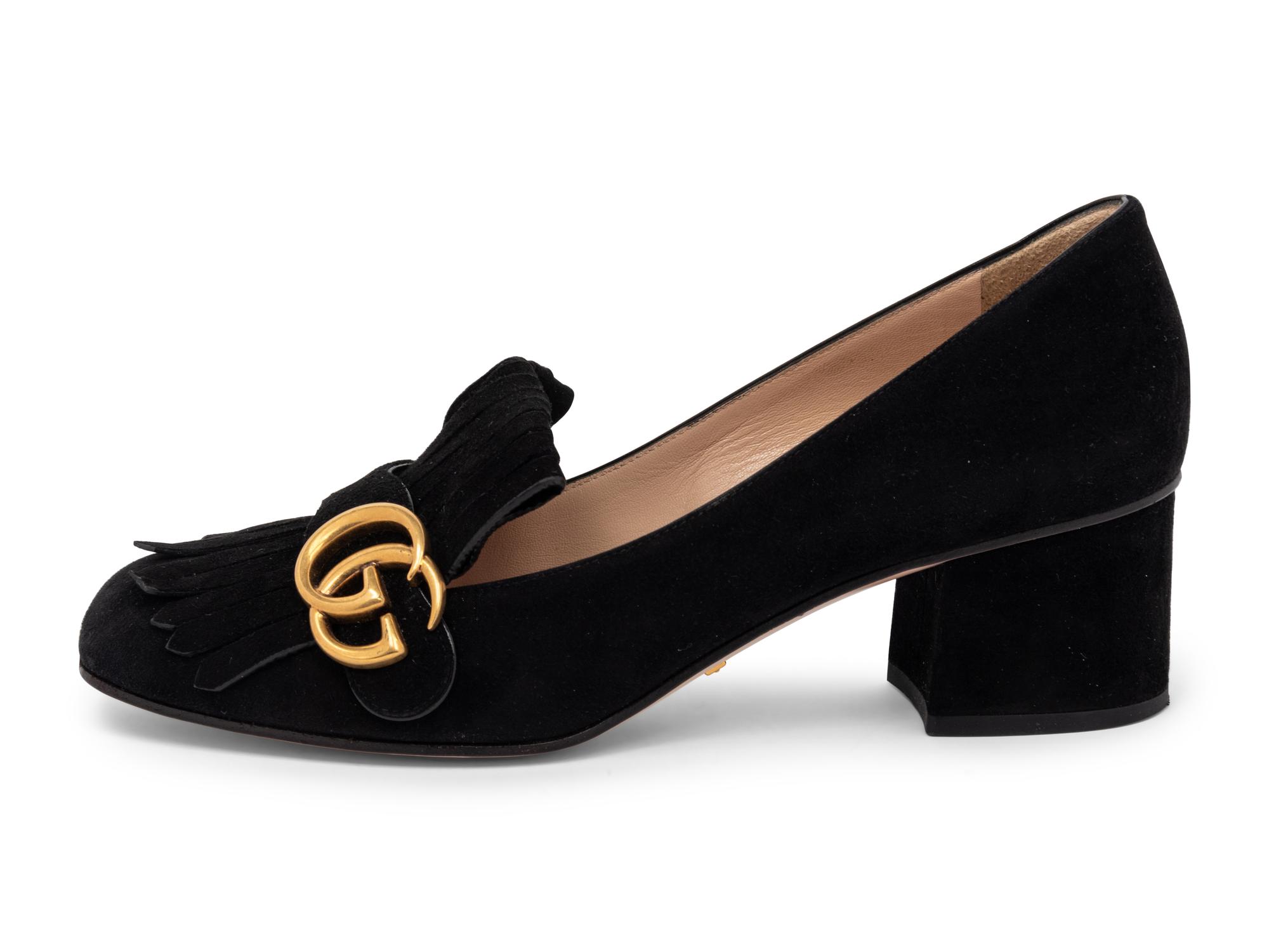 Gucci Suede Heels