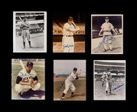 A Large Collection of Over 140 Assorted Baseball Signed Autographs Including Hall of Famers and Notables (Beckett Authentication Services Pre Certified)