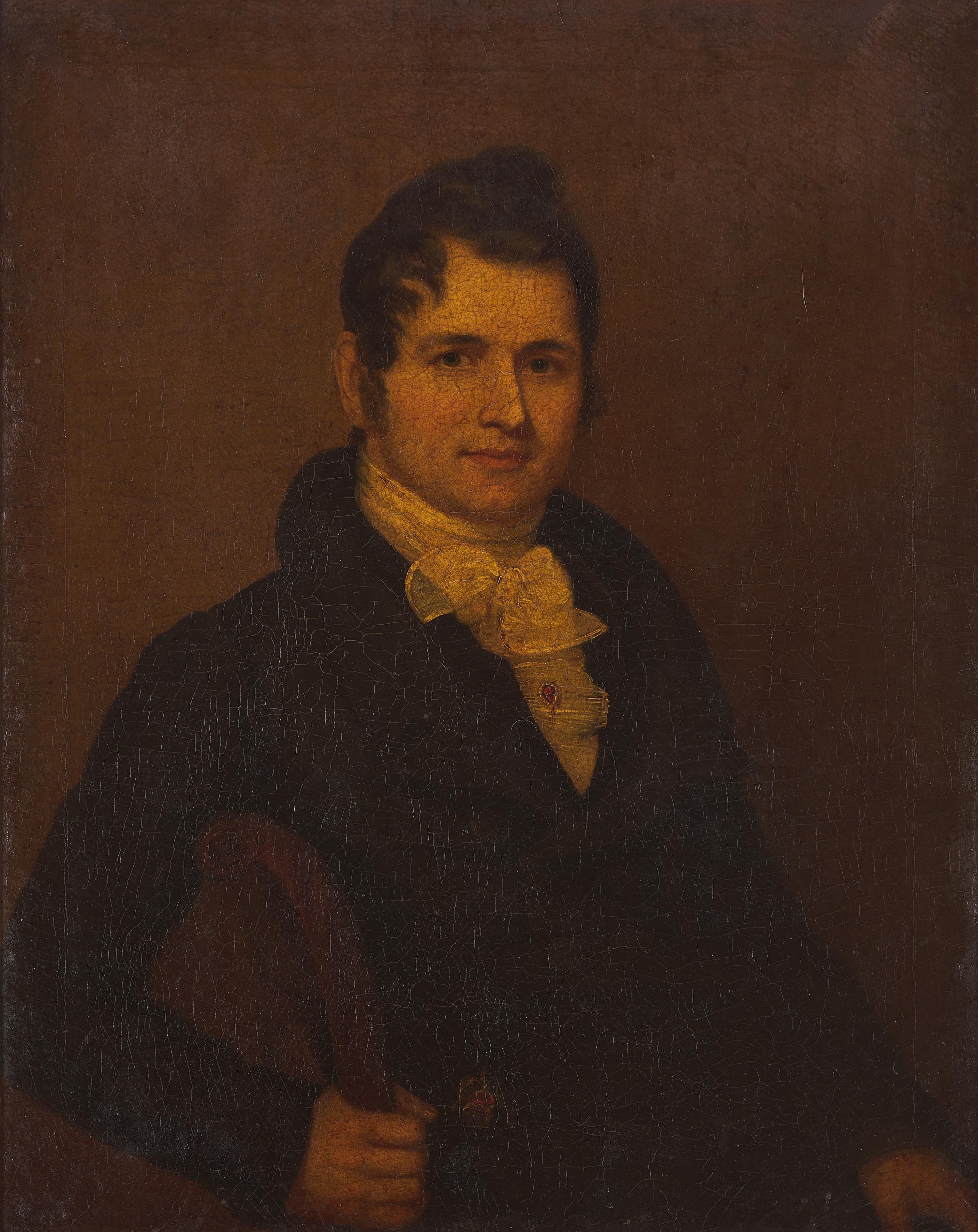 Attributed to Sarah Miriam Peale (1800-1885) — Three Portraits: Charles Salmon (1791-1835) and Eliza A. Wyant-Salmon (1792-1846) of Frederick County, Maryland, and Blanche Virginia Ogden (1853-1936), Circa 1820 and 1860