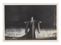 [20TH-CENTURY OPERA SINGERS]. A group of 6 photographs or photographic prints of opera singers from the 1930s, most signed, comprising images of: