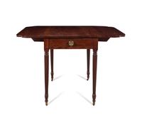 A Federal Mahogany Drop-Leaf Table