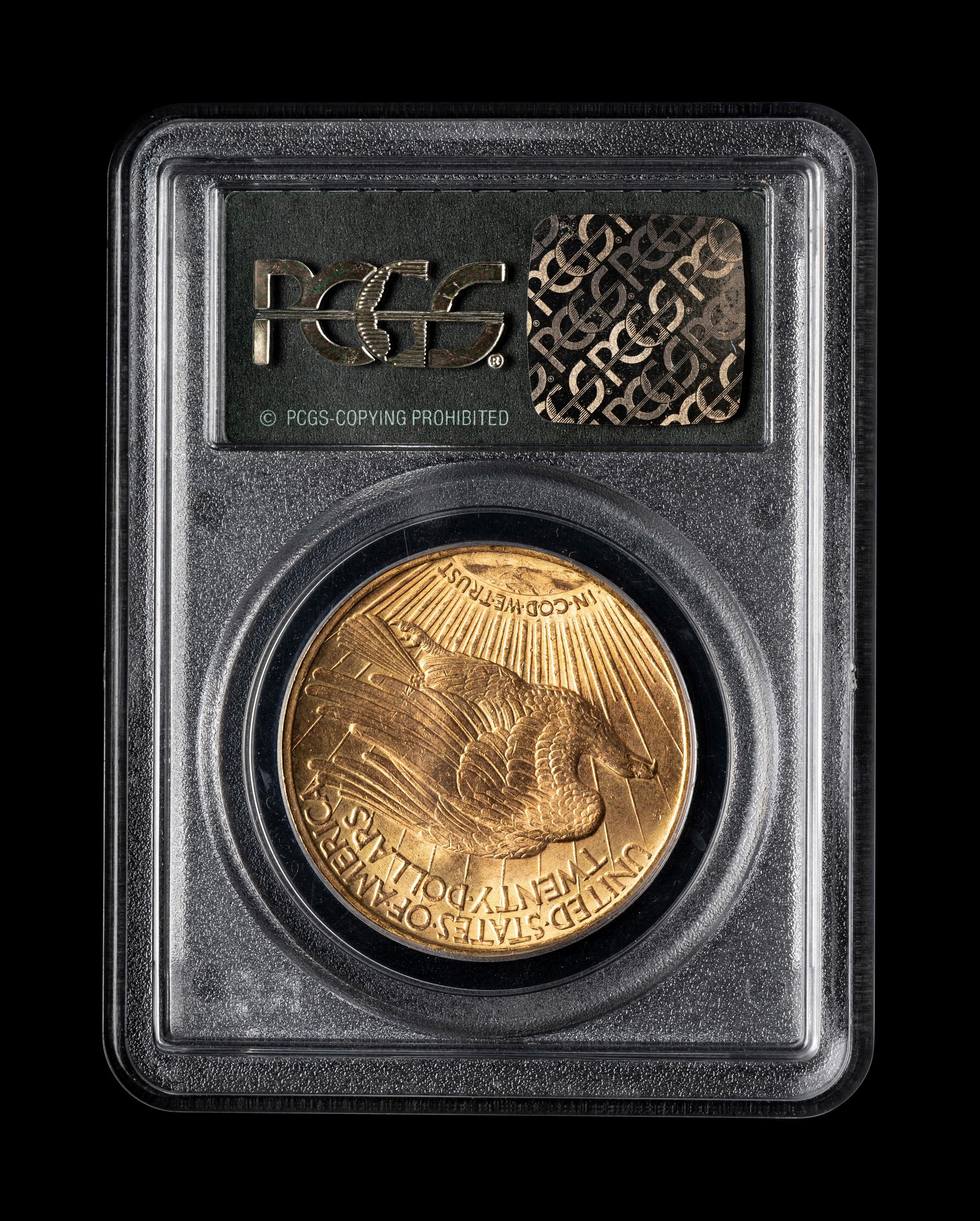 A 1923 Saint Gaudens $20 Gold Coin (PCGS MS64)
