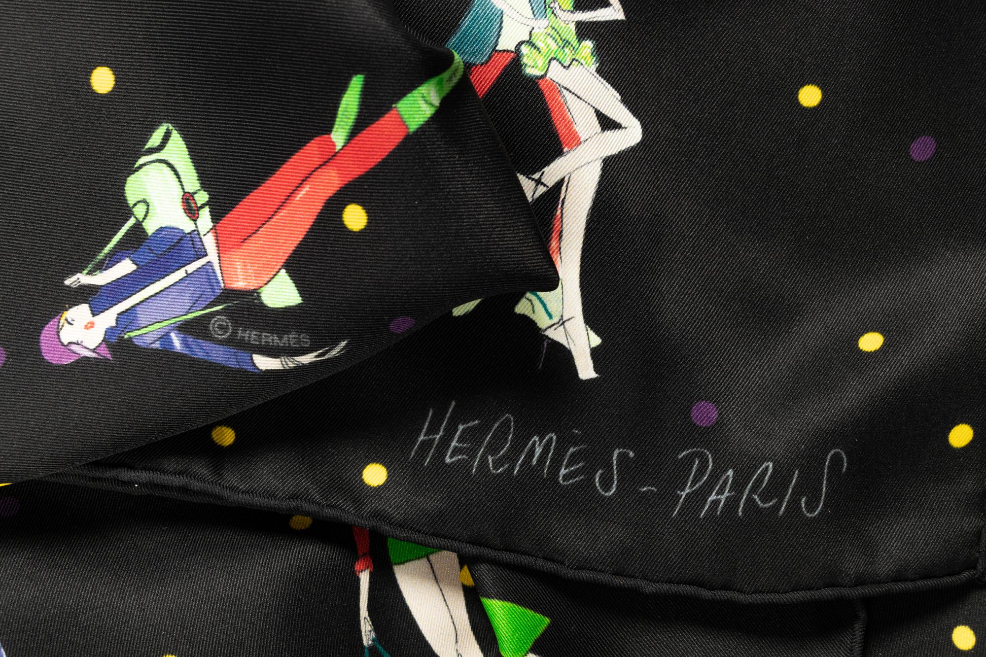 Three Scarves: Hermès Scarf, Hermès Handkerchief, Dior Shawl, 2000s