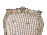 A Set of Six North Italian Rococo Polychrome Painted Armchairs
