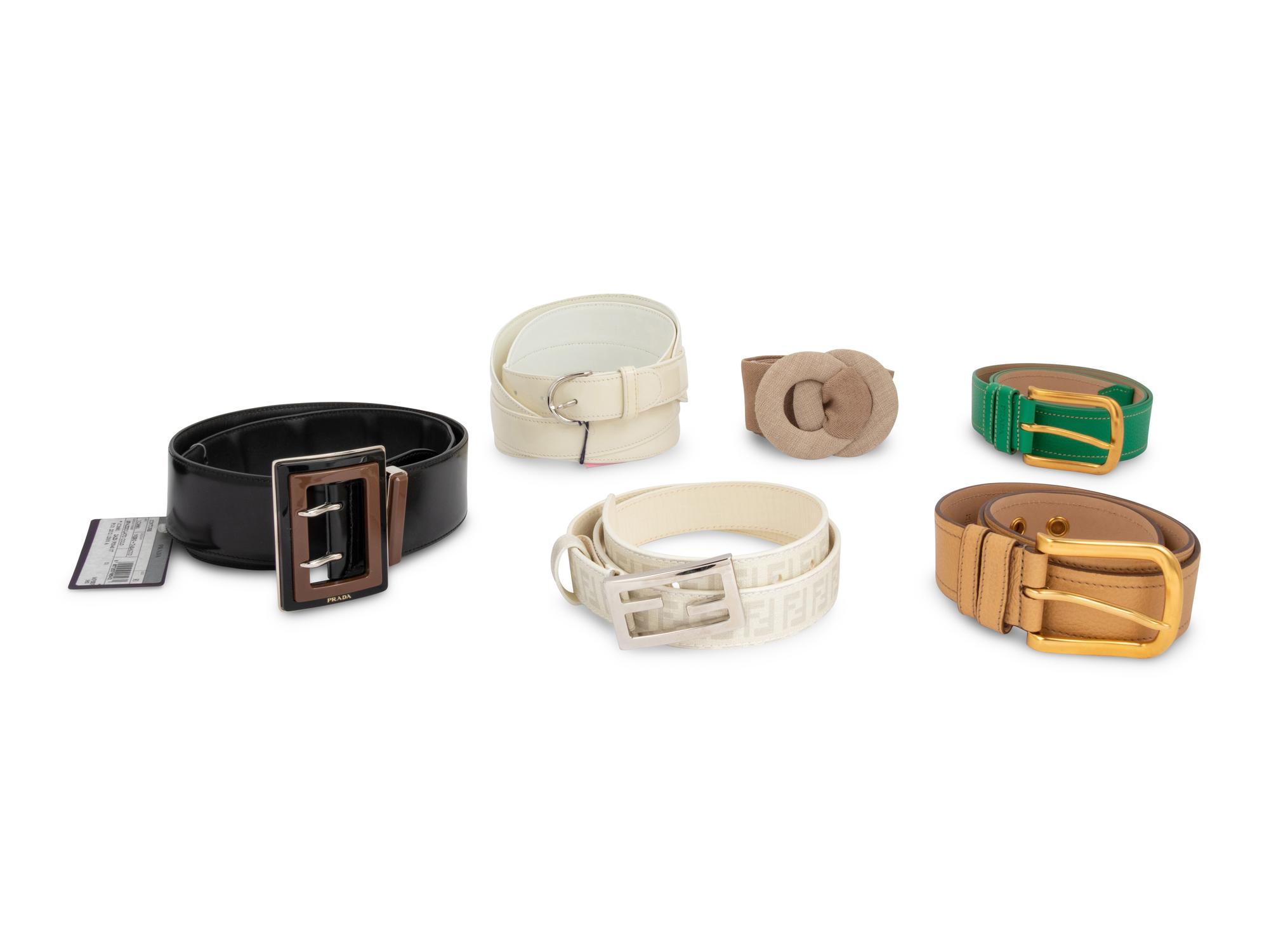 Six Designer Belts, 2010-20s