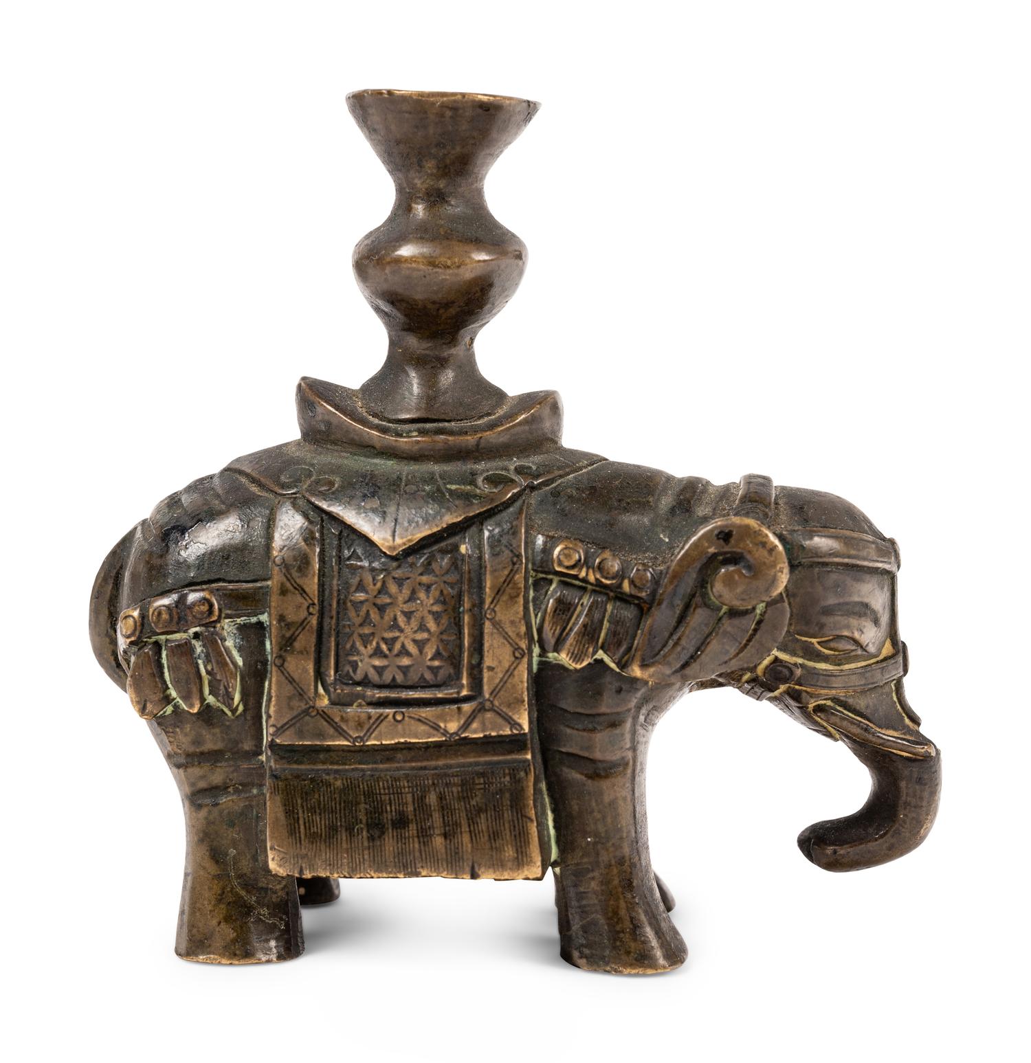 Six Chinese Bronze Animal-Form Articles