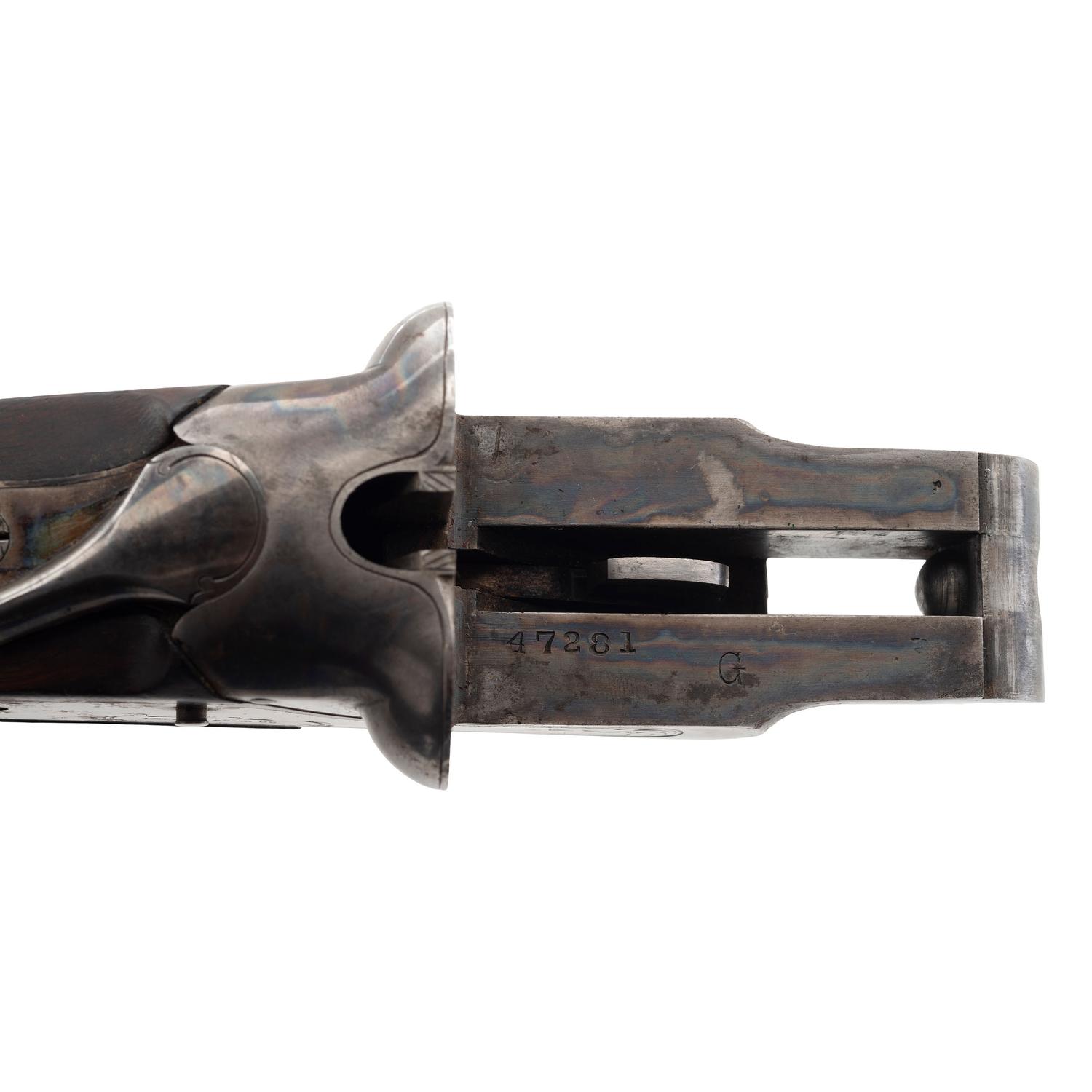 **Lefever Arms Company G-Grade Sideplate 12 Gauge