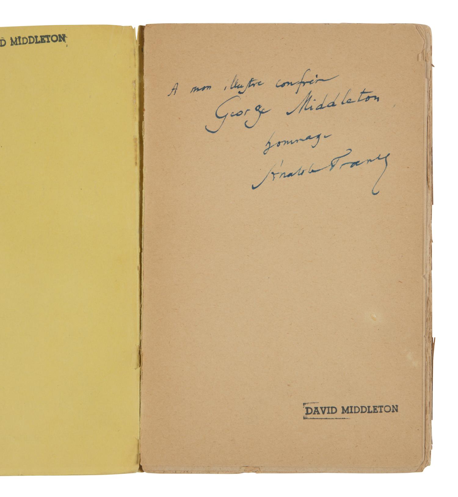 FRANCE, Anatole (1844-1924). Le Petit Pierre . Paris: Calmann-Levy, 1918.