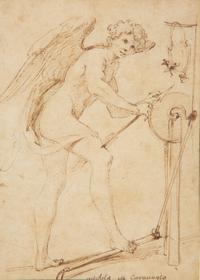 Cupid Sharpening Arrows
