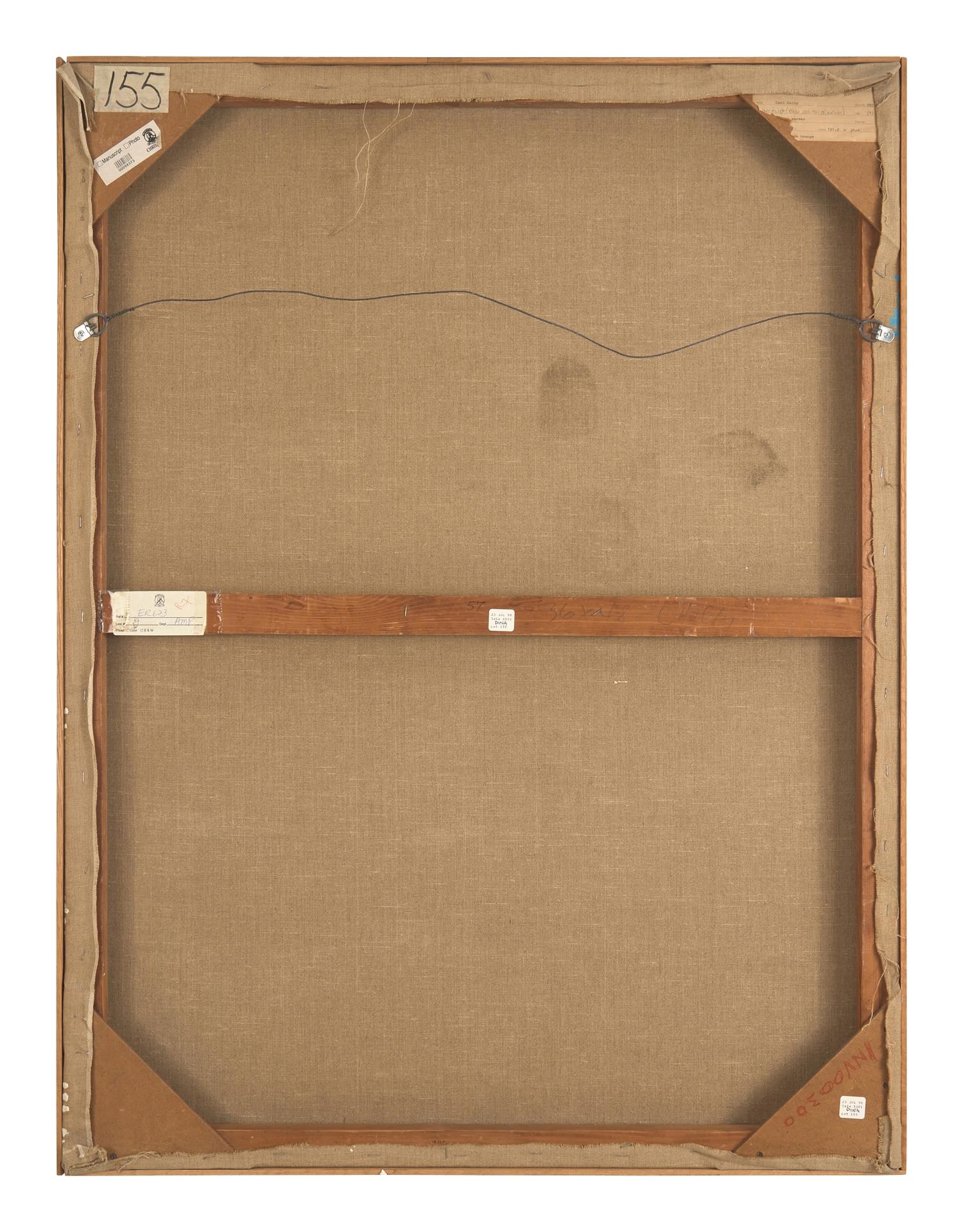 Untitled (Blue, White, Orange)