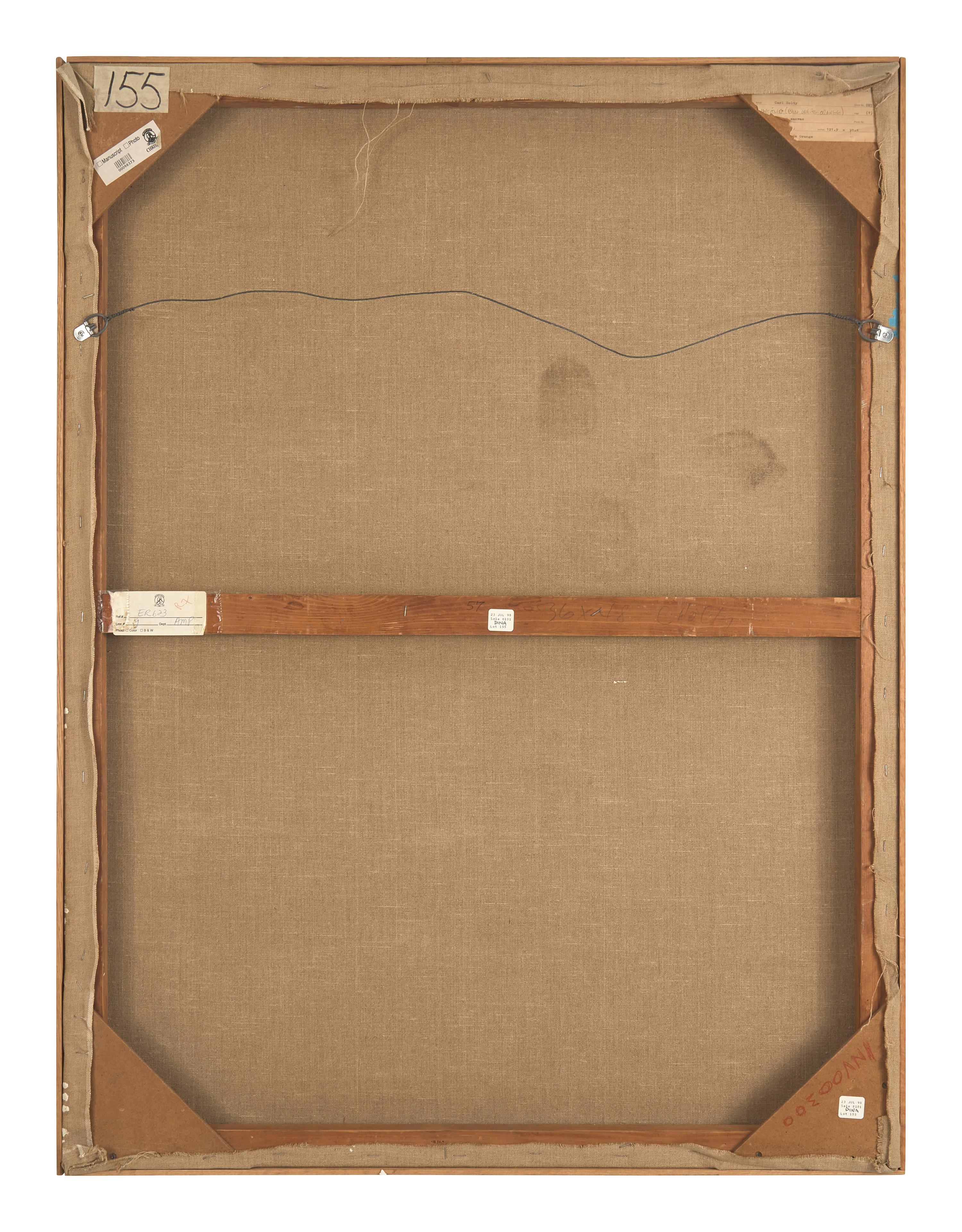 Untitled (Blue, White, Orange)