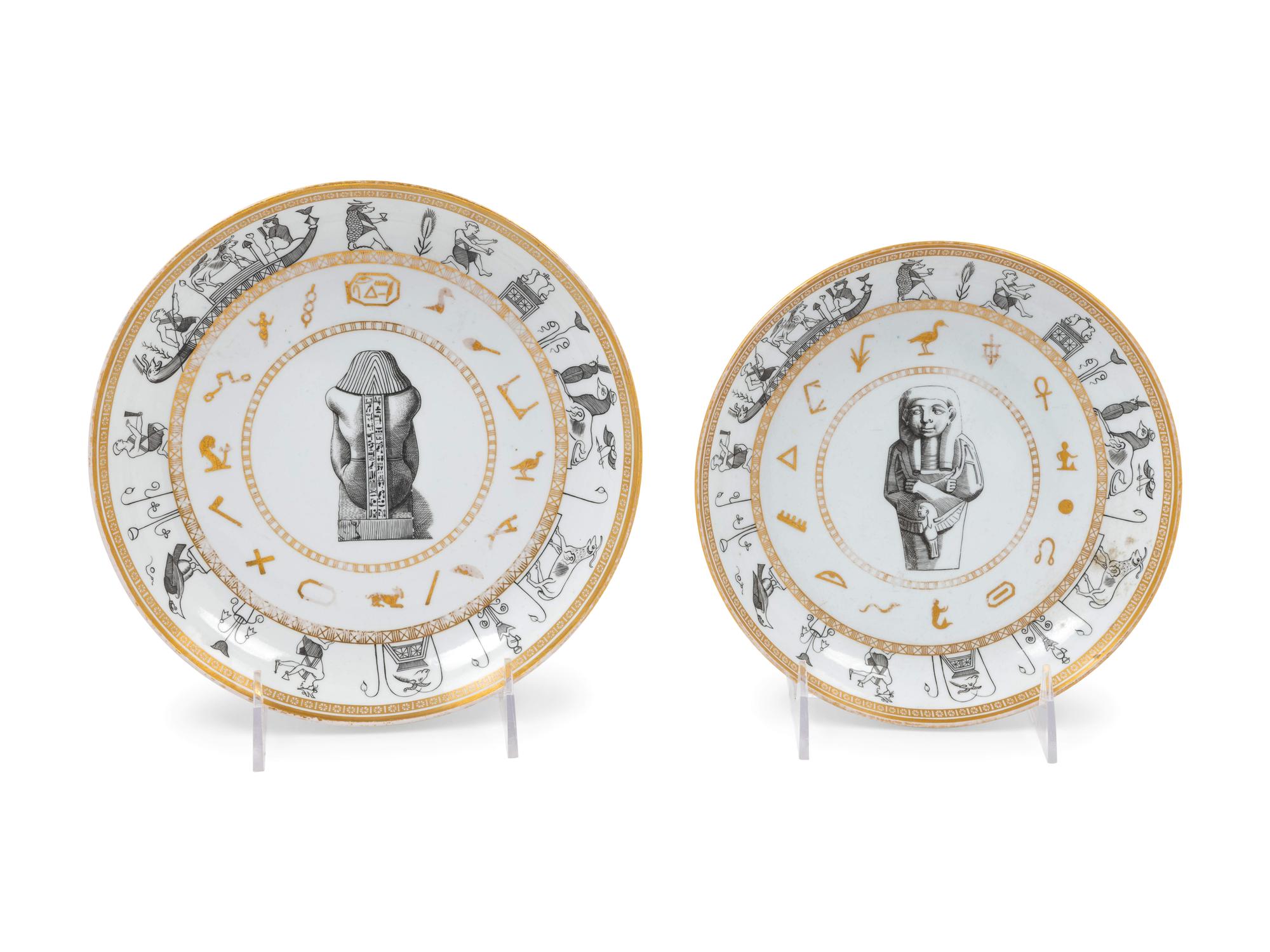 Two French Porcelain Plates — LATE 19TH CENTURY