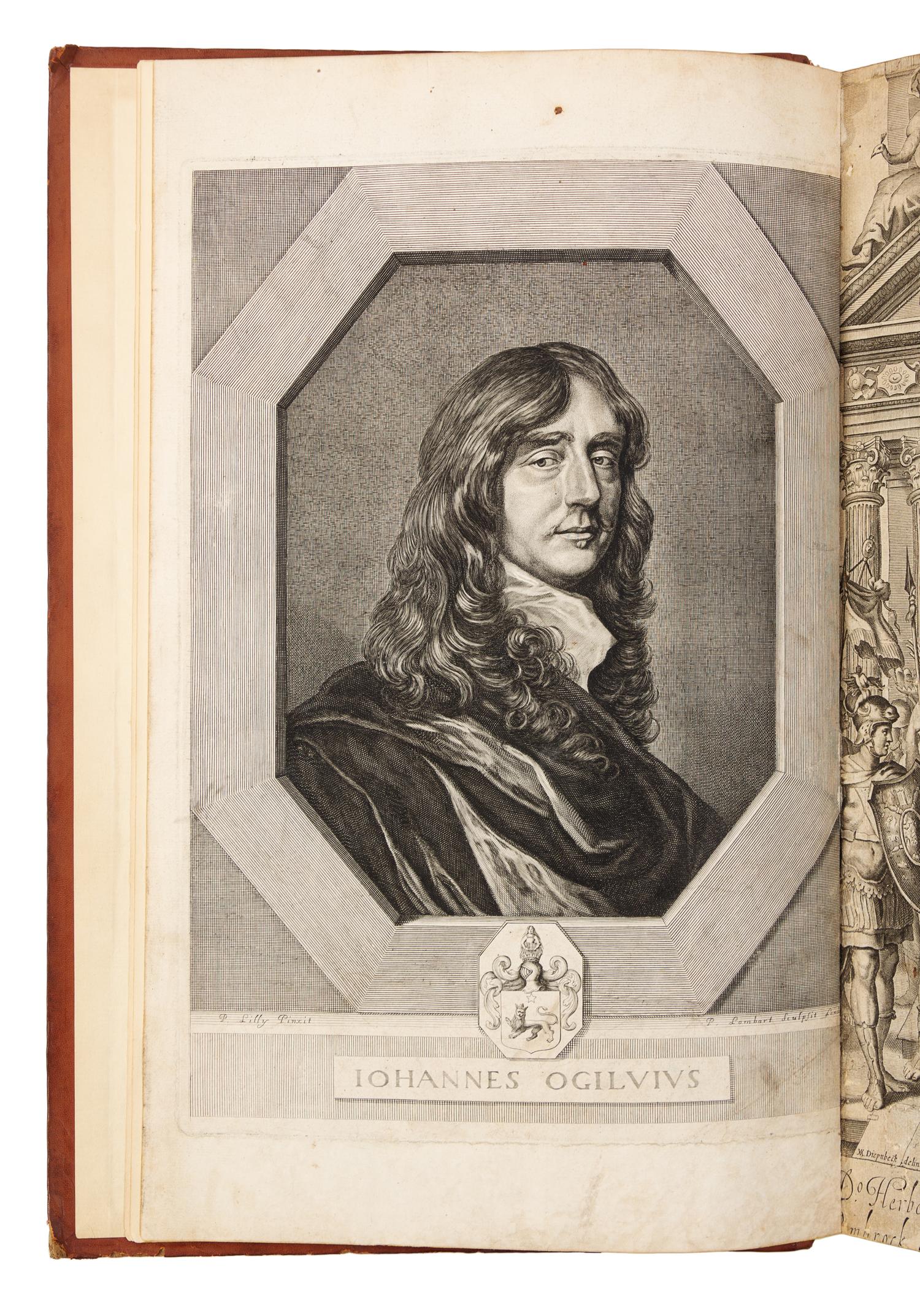 HOMER. -- John OGILBY, translator. Homer his Iliads Translated, Adorn'd with Scuplture. London: Thomas Roycroft, 1660.